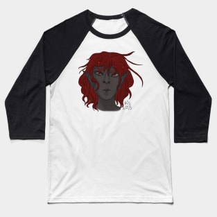 Redhead Elf character design Baseball T-Shirt